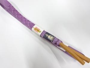 未使用品　正絹　手組帯締め